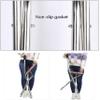 DFEDHF Folding Crutch with seat, Stainless Steel Crutch + Stool Dual-use, Suitable for Elderly People with Disabilities Walking, Four-Leg Crutch Walker view 4