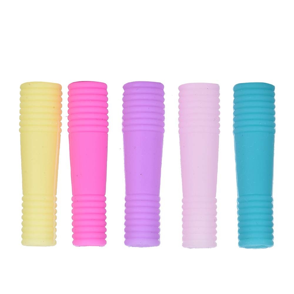 10Pcs Silicone Nipper Cover Protective Sleeve Nail Cuticle Scissors Cap for Manicure Pedicure Tools Nail Cuticle Scissors Dead Skin Scissors