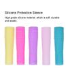 10Pcs Silicone Nipper Cover Protective Sleeve Nail Cuticle Scissors Cap for Manicure Pedicure Tools Nail Cuticle Scissors Dead Skin Scissors view 2