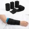4 Pack Ice Pack Straps, 2" x 15.7" Elastic Hook and Loop Fastening Straps for Knee Shoulder Hip, Adjustable Cold Hot Therapy Ice Belt Extender Bands for Adults Post Surgery, Physical Therapy Accessory view 1