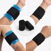 4 Pack Ice Pack Straps, 2" x 15.7" Elastic Hook and Loop Fastening Straps for Knee Shoulder Hip, Adjustable Cold Hot Therapy Ice Belt Extender Bands for Adults Post Surgery, Physical Therapy Accessory view 4