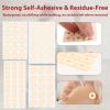 120 Pcs Corn Pads for Toes Callus Cushions Self-Adhesive Sponge Protectors Patches Anti Friction Reduce Foot and Heel Pain (4 Sizes) view 4