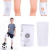 Relaxgiant 2 Pcs Kids Knee Brace, Youth Knee Compression Sleeve for Children Support for Boys Girls Basketball Volleyball Sports Gymnastics (White,Large) view 1