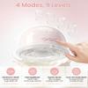 NCVI Wearable Breast Pump for Moms, <42dB for Office, Home, Travel (Pink) view 2