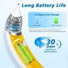 Ear Vacuum Ear Wax Removal Kit with 5 Levels Strong Suction, Reusable Electric Ear Suction Vacuum Tool for Adults and Kids (Yellow) view 4