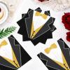 50 Pcs Groom to Be Paper Napkins 6.5 x 6.5 Inch Groom Shower Dinner Napkins view 3