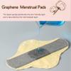 Reusable Graphene Absorbent Pads for Women, Reusable Super Absorbent Menstrual Pad with Graphene Technology for Elderly Care& Mobility Support, Feel Secure, Dry, and Comfortable (6PC*Yellow) view 3
