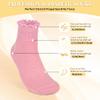 Revosoxs Womens Diabetic Socks - 6 Pairs Non Binding Stretchy Wide Seamless Diabetic Ankle Socks for Women Size 9-11((Pastel Colors-Large) view 4