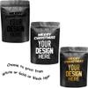 100PCS Custom Print Resealable Packaging Bag,Stand-up Foil Mylar Pouch with Tear Notch,Single-Color Print for Logo,QR Code & Design (Solid-Black, 14 * 20 * 7CM/5.5"*7.9"*2.8"-100PCS-One Color Print) view 2