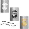 100PCS Custom Print Resealable Packaging Bag,Stand-up Foil Mylar Pouch with Tear Notch,Single-Color Print for Logo,QR Code & Design (Solid-Silver, 16 * 22 * 8CM/6.3"*8.7"*3.2"-100PCS-One Color Print) view 2