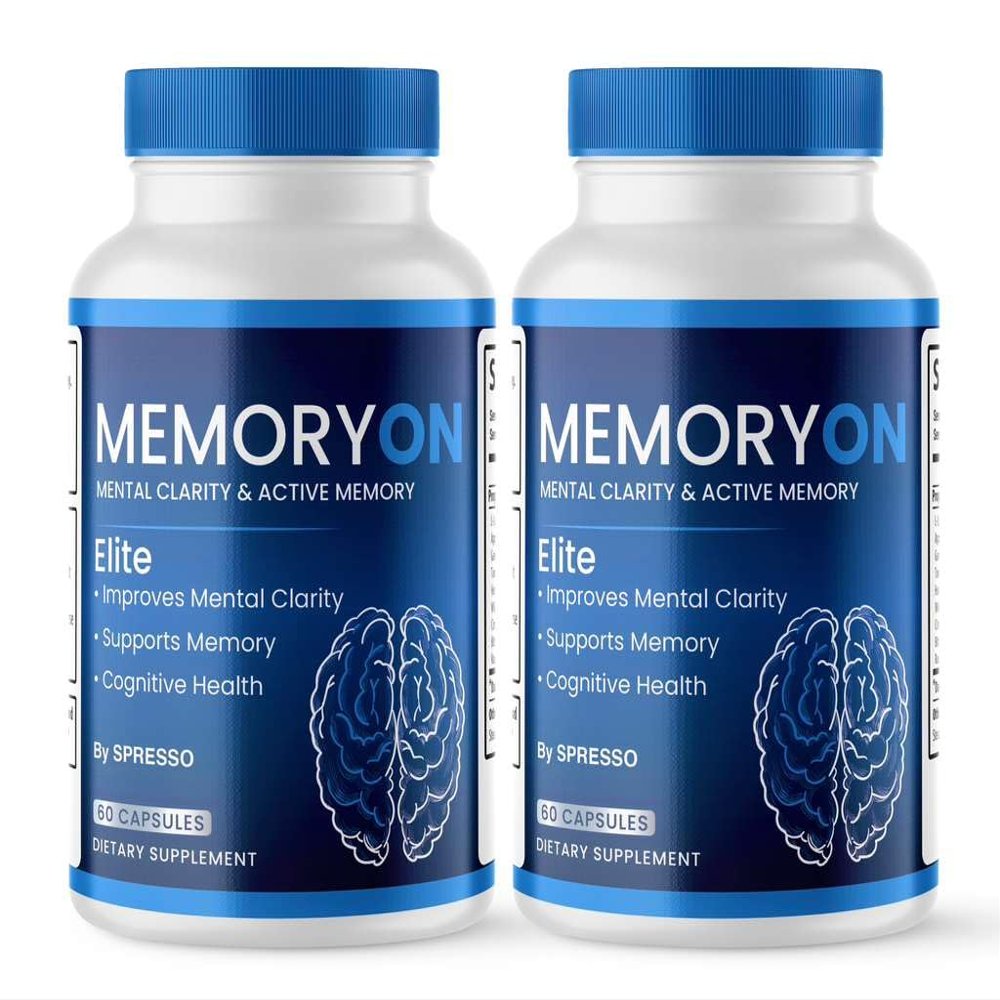 (2 Pack) Memoryon Pro Capsules, Official Memory on Supplement Pills with Premium Ingredients, Advanced Formula Support for Overall Health & Wellness Reviews (120 Capsules)