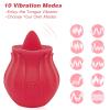 2026 New Edition 10 Modes Quiet Powerful Massage Stick for Women Relaxion PleasureWaterproof Rechargble Handheld Electric Travel Pocket Portable Massage Red36 view 3