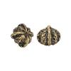 2Pcs Baoding Balls Brass Hand Exercise Balls, Metal Stress Relief Massage Walnuts for Finger Dexterity and Relaxation, Retro Copper Health Fitness Tools for Men and Women view 2