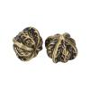 2Pcs Baoding Balls Brass Hand Exercise Balls, Metal Stress Relief Massage Walnuts for Finger Dexterity and Relaxation, Retro Copper Health Fitness Tools for Men and Women view 4