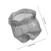 COOPHYA Small 30x35cm Black Disposable Trash Can Garbage Bags 300pcs (10 Rolls) Pe Rubbish Bags for Desktop Waste Container Home and Office Use view 2