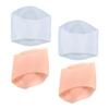 BATHVEVE Foot Arch Support Insoles 2 Pairs Gel Flat Foot Corrector Pads Adhesive Shock Absorbent Cushions for Plantar Fasciitis Relief Men Women view 1