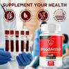 (2 Pack) BloodArmor Capsules, Official Blood Armor Advanced Formula Blood Support Supplement - Maximum Strength, All Natural Healthy Circulation & Stable Levels, BloodArmor Reviews (120 Capsules) view 4