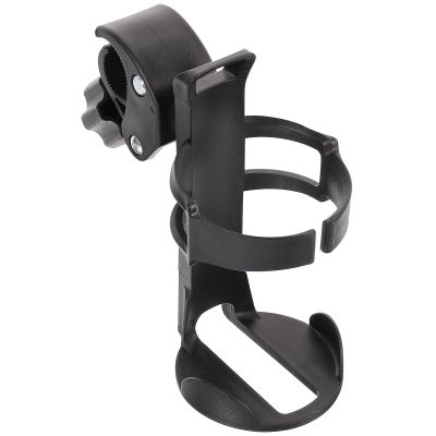 KAJNBN Walker and Stroller Cup Holder for Seniors and Adults, Bike Handlebar Drink Cup Holder, Beverage Rack Compatible with Rollators and Wheelchairs, Mobility Aid Accessory for Everyday