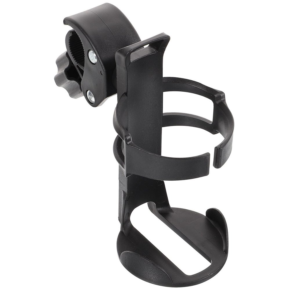 KAJNBN Walker and Stroller Cup Holder for Seniors and Adults, Bike Handlebar Drink Cup Holder, Beverage Rack Compatible with Rollators and Wheelchairs, Mobility Aid Accessory for Everyday