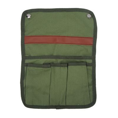 Tomedny Armrest Organizer, Chair Side Organizer Bunk Bed Storage Bag for College Dorm Wheelchair Hanging Side Pocket Bag with Multi Pockets for Water Bottle (OD Green)