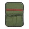 Tomedny Armrest Organizer, Chair Side Organizer Bunk Bed Storage Bag for College Dorm Wheelchair Hanging Side Pocket Bag with Multi Pockets for Water Bottle (OD Green) view 1