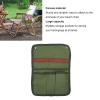 Tomedny Armrest Organizer, Chair Side Organizer Bunk Bed Storage Bag for College Dorm Wheelchair Hanging Side Pocket Bag with Multi Pockets for Water Bottle (OD Green) view 3