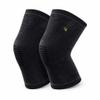 2 Pack Knee Compression Sleeves for Women & Men Breathable Knee Support with Non-Slip Silicone Grip, Comfortable Support for Running, Workout, Weightlifting & Daily Activities (Black, Large) view 1