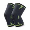 2 Pack Knee Compression Sleeves for Women & Men Breathable Knee Support with Non-Slip Silicone Grip, Comfortable Support for Running, Workout, Weightlifting & Daily Activities (Green, Large) view 1