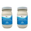 Homa Cream of Whey Kashk, Creamy Concentrated Whey Sauce, Persian Authentic, All-Natural High Protein Dairy, 16 fl oz, Pack of 2 view 1