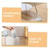 GRADENEVE Rotating Dust Mop Set with Washable Dust Mop Pads and Triangle Microfiber Towel for Hardwood Floors and Corner Cleaning Household Cleaning Tool for Home Use view 3