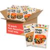 Snak Club Trail Mix Variety Pack, Grab-n-Run Protein Snack Packs, Includes Energizer and Peanut Butter Chocolate Trail Mix, Sweet and Salty Snacks, 12 Individual Packs view 1