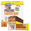 Lenny & Larrys High Protein Bar Peanut Caramel Vegan Protein Bars 20g Plant-Based Protein, High Fiber Dessert Gluten-Free Snack Larger Bar Size (12 x 85g) view 1