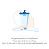 Male External Catheter, Non-Invasive Urine Management, Full-Seal Adhesive for Leak Reduction, Skin-Protective Wicking Material, Compatible with Most Drainage Systems, Box of 30, Equipment Not Included view 3