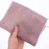 SILENRADAWN Absorbent Kitchen Dish Towels 2pcs Set Double-Layer Microfiber Wiping Cloths Hanging Loop 20x30cm Multipurpose Cleaning Washcloths for Household and Kitchen Use view 4