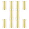 NULYLU 10pcs Double-sided Plastic Dandruff Combs Anti-static Hair Combs Thick Large Green for Scalp Care Adults and Babies view 1
