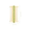 NULYLU 10pcs Double-sided Plastic Dandruff Combs Anti-static Hair Combs Thick Large Green for Scalp Care Adults and Babies view 2