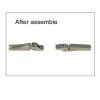 1set Eyeglasses Flex Spring Hinge with Case Glasses Replacement Part view 3