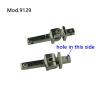1pair 6mm Width Quality Plastic Glasses Spring Hinges Spare Parts for Acetate Sunglasses Eyeglasses Eyewerar Frames 9012 9129(Mod.9129) view 2