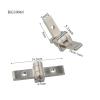 20pcs(10pair) 5mm 7mm or 8mm Width Optical Spectacle High Nickel Eyeglasses Hinge Plastic Eyewear Glasses Repairing Accessory(HG3006) view 2