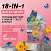 BUTTERFLY'S TEAR Women's Probiotic Gummies | 18-in-1 Feminine Comfort & Urinary Tract Support | 14 Probiotics + 4 Prebiotics | Peach Flavor | Intimate Moisture, pH Balance, Healthy Flora, 300 Chew view 2