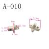 20pcs Eyeglasses Hinge Replacement Hinges for Eyewear Repair Accessory(A010) view 2
