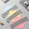 6 Pack Reusable Graphenes Incontinences Pads - Washable Sanitary Pad, Leak-Proof Pure Cotton Incontinences Pads, Feel Secure, Dry, and Comfortable, for Elderly Care & Mobility Support (Color Random) view 2