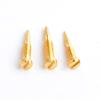 200pcs Size 2.0x1.2x6.4mm-8.0mm 2.0x1.4x6.4mm-8.0mm Eyewear Optical Eyeglasses Screw Gold Self Aligning Screws Repair Glasses(2.0x1.4x7.5mm) view 1