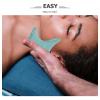 PLAFOPE Blue Ceramic Guasha Scraping Board Body and Face Massager Tool for Neck Shoulder Relief Portable Massage Scraping Plate for Full Body Care view 3