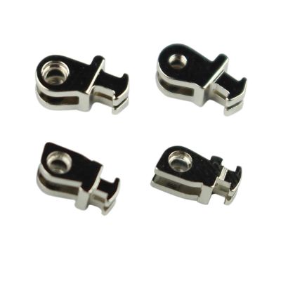 100pcs (50pairs) Two Loops Plastic Frame Single Hinge Acetate Eyeglasses Hinge Replacement Glasses Repair Part(9008A 3.5x1.5mm)
