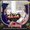 Maysing Money Bouquet Kit 12 Pcs Glitter Roses 20 Sheet Flower Wrapping Paper DIY Flower Bouquet Floral Foam Blocks Sticker for Anniversary Birthday Mother's Day Graduation (Black) view 3
