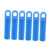 HOOWIFFY 6pcs Mop Handle Replacement Covers with Non-Slip Grip, Hanging Hole, 25mm Inner Diameter, Blue Floor Mop Stick End Caps for Home and Office Cleaning Accessories view 1
