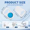 Magnetic Headgear Clips 2 Pairs, CPAP Headgear Clips, Positive Pressure Mask Clips Compatible with Resmed AirFit AirTouch N20 F20 F30 F30i F40 N10 (4) view 3