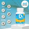 berkley jensen Vitamin D3 2000IU (50 mcg), Dietary Supplement for Teeth, Muscle, Immune Function, and Bone Health, for Men and Women, Made in USA - 440 Softgels, 440 Day Supply view 4