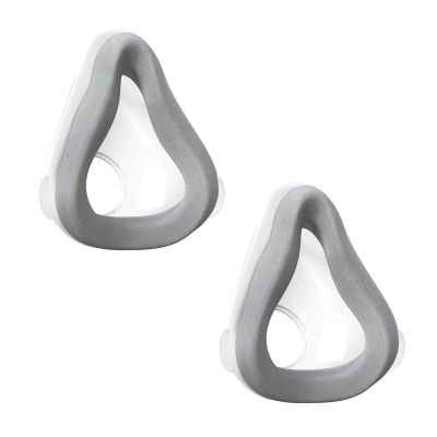 2-Pack Replacement Cushion Compatible with AirTouch F20 Full Face Mask, Ultra-Soft Memory Foam Interface for CPAP/BiPAP, Reduces Red Marks & Air Leaks, Size Large (L)